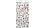 Paper Accents Monthly Sticker Planner Essentials Monthly Planner Stickers,Calendar Stickers Include