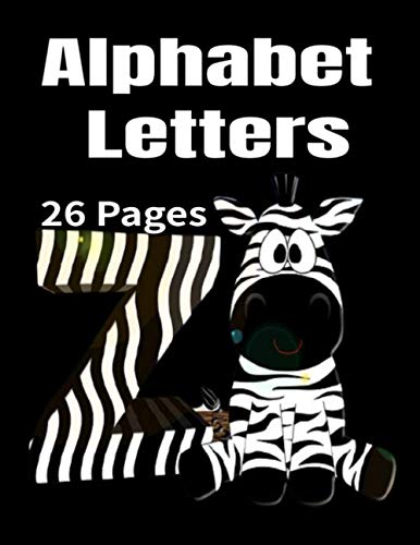 Alphabet Letters: Alphabet Letters 26 Pages