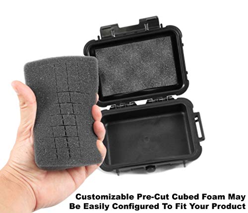 Casematix Customizable Crypto Wallet Case Compatible With 2 Ledger Nano S Cryptocurrency Wallets And Usb Computer Cable In Waterproof Hardware Carry Safe #TOP3