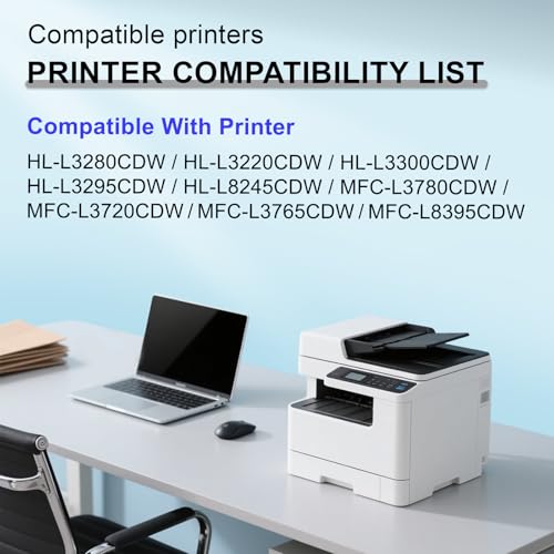 Image of SRITE TN229XL TN229 229XL Toner Cartridge Compatible for Brother TN-229 TN-229XL for MFC-L3780CDW MFC-L3720CDW HL-L3220CDW HL-L3280CDW HL-L3300CDW HL-L3295CDW MFC-L8395CDW Printer(4 Pack)