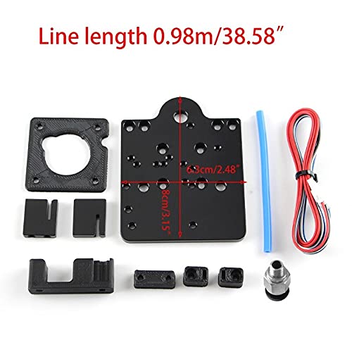 Lysee 3D Printer Parts & Accessories - MDD V1.2 Direct Drive Extruder Adapter Process Mounting Plate for Ender-3 CR-10 - (Color: 4NB502695)