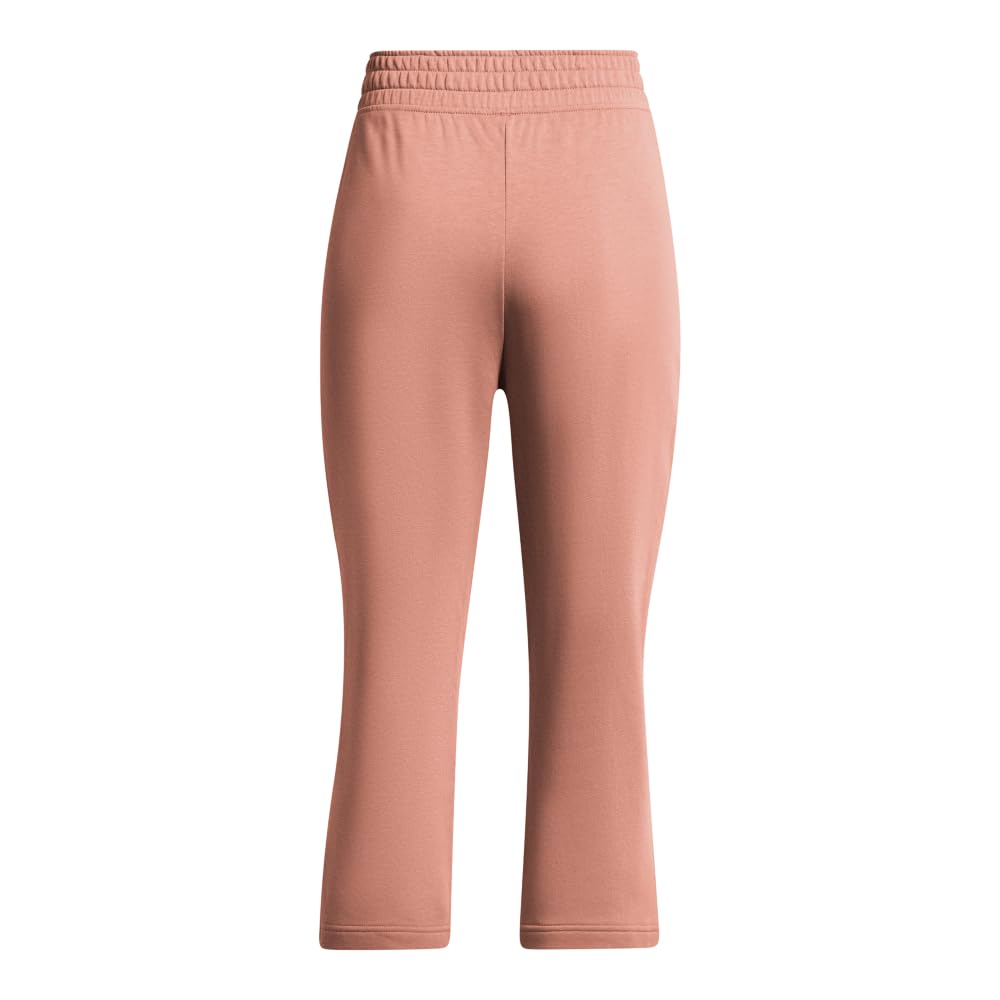 Under Armour Damskie spodnie Rival Terry z szerokimi nogawkami