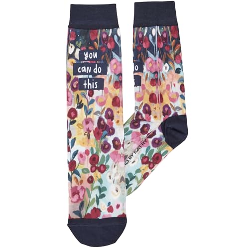 Calcetines You Can Do This Primitives by Kathy altos unisex multicolor de algodon comodo 2