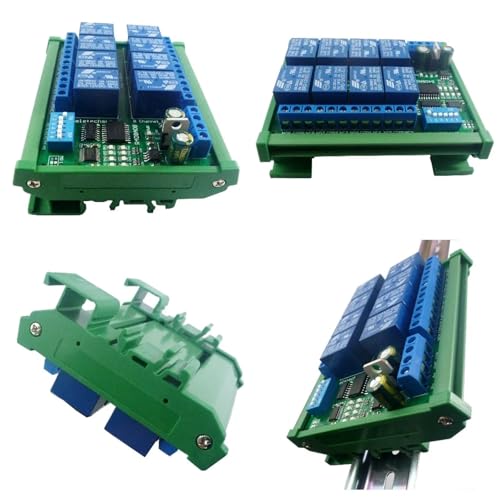 Commutateur télécommande Modbus RTU UART avec relais RS485 12V