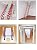 Folding Ladder Loft Stair, 12 Steps Retractable Pull Down Attic Stairs with 31.5x39.4in Open Size,Attic Ceiling Pull Down Ladder, Carbon Steel, Ldeal for Garage Attics, Storage Rooms (Blue)