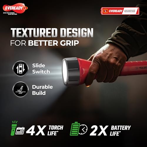 Image of Eveready DL46 LED Flashlight, Battery Powered 1 Watt