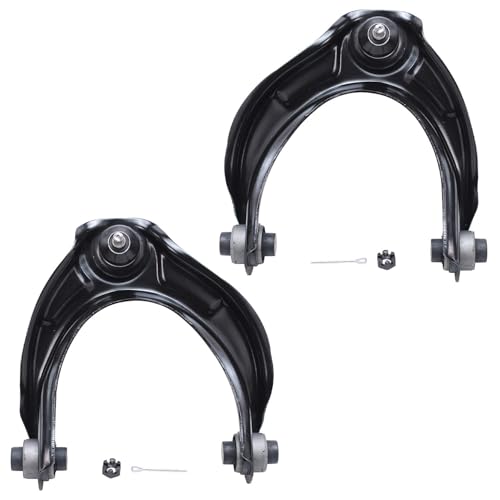 Image of Detroit Axle - Front End Control Arms Kit for 2008-2012 Honda Accord, 2 Upper Control Arms with Ball Joint 4 Inner Outer Tie Rods 2 Sway Bars 2 Lower Ball Joints 2 Boots 2009 2010 2011 Replacement