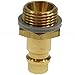Produktbild Druckluftkupplung NW 7,2 Messing Schlauchstecker Ventilsteckdose Gewindestecker Schlauchtülle Kupplungsstecker Aussengewinde 1/4"
