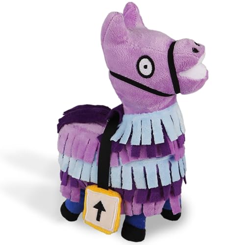 Ainvliya Alpaca Plush Toy, Plushie Stuffed Animal Toys Soft Alpaca Doll Purple Plush Throw Pillow Doll Cuddly Toy for Game Lovers Fans Kids Adult Playing Sleeping Collection Birthday Gift