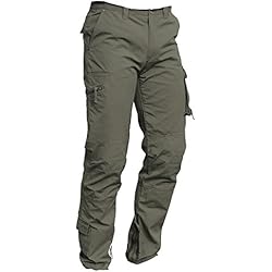 Pantalones De Trabajo Issa Line Stretch Amazon Issa Line 8028C-020 Pantalones de Trabajo, Verde, XL