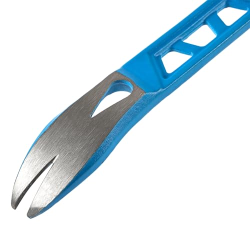 Real Steel 10" Double Ended Nail Puller Cats Paw Pry Bar Construction (0691) - Image 3