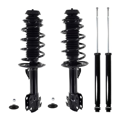 FCS Front and Rear Suspension Strut and Shock Absorber Assembly Kit For Toyota Prius C Alpaca-5160176