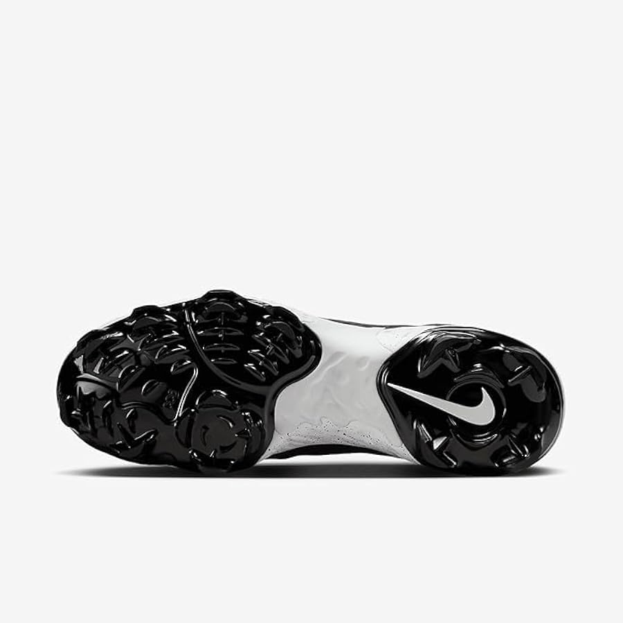 Nike Alpha Huarache Elite 4 Low MCS, Black/Dark Smoke Grey/White