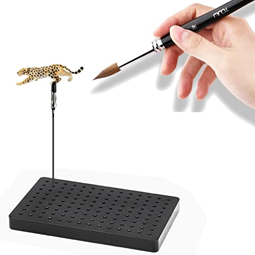 Pince crocodile pliable aérographe fermoir longue queue caoutchouc - 7