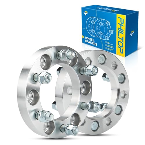 Image of PHILTOP 6x5.5 Lug-Centric Wheel Spacers 1 inch for Toyota Tacoma