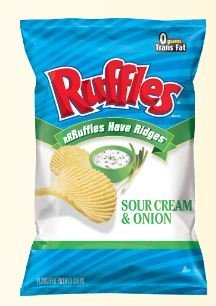 Ruffles Original Sour Cream And Onion, 9.5 Oz (Pack Of 3) #TOP21