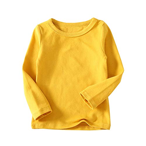 Toddler Boys Girls Thermal Underwear Long Sleeve T-shirt Leggings 2Pcs Kids Winter Base Layer Set, 12Months-8Years2