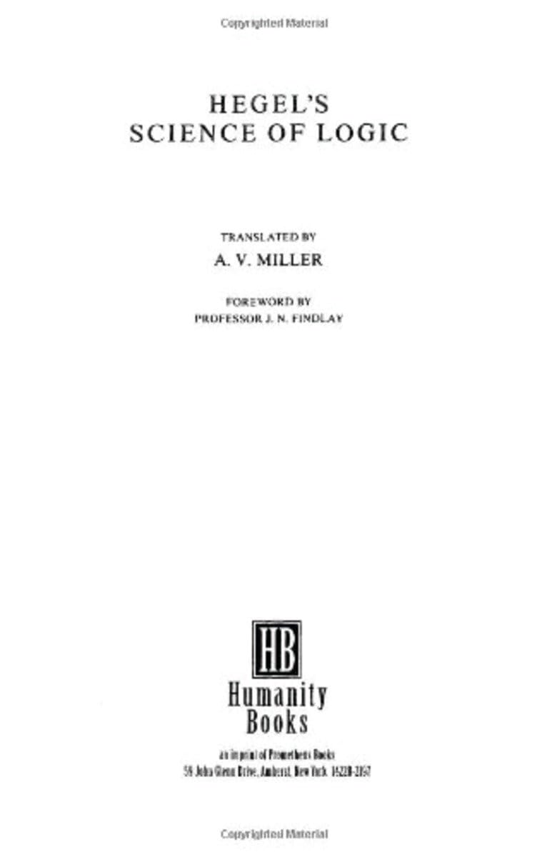 Hegel's Science of Logic