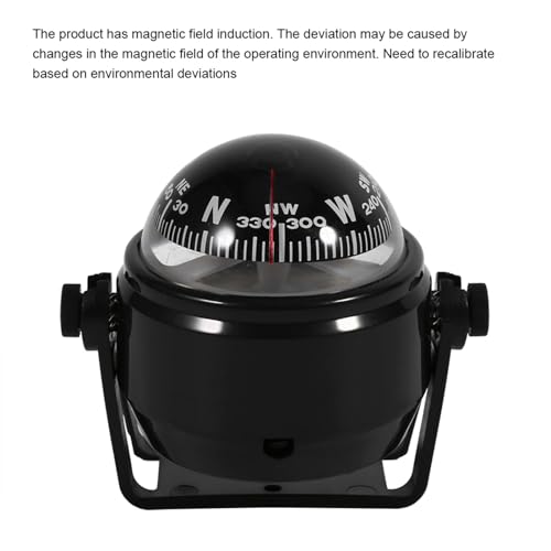 Image of Marine Bracket Mount Compass Voyager Waterproof for Boat Caravan Truck