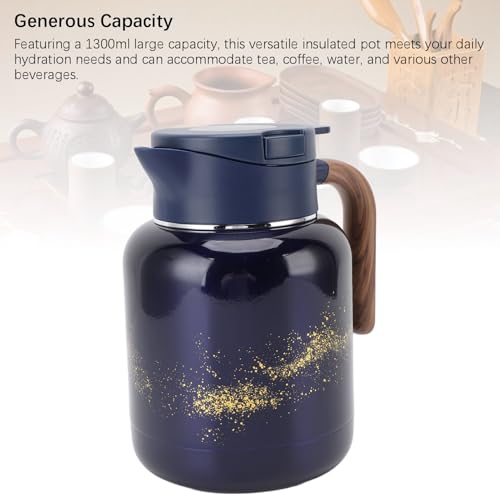 Termo de té de 1300 ml en acero inoxidable para mantener tu bebida caliente en la oficina 3