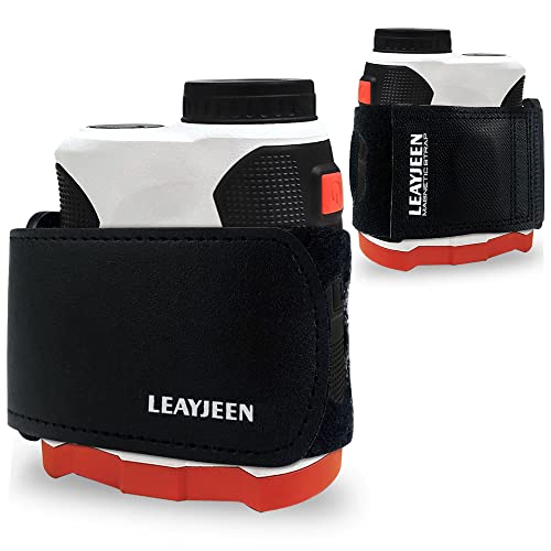 Leayjeen Golf Rangefinder Correa magnética ajustable, compatible con AOFAR/OUBEL/MiLESEEY/Callaway/Bozily/DTAPE/TecTecTec/Eono/Himimi, rosa, bolsa de fotos Cover