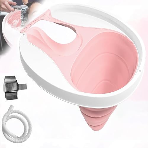 Bassin de shampoing léger pour laver les cheveux sans douleur des séniors et personnes alitées