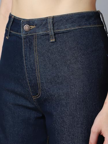 Image of HIGH Star Women's Straight Fit Mid Rise Jeans