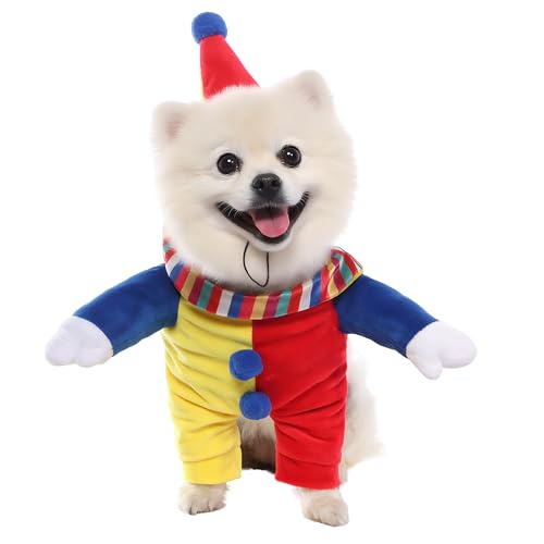 Disfraz de payaso para perro talla XL