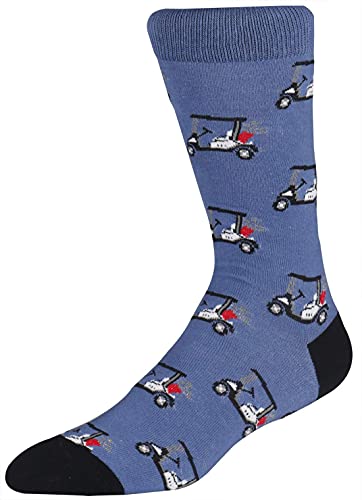 Afader Mens Fun And Colorful Golf Pattern Crew Socks Size 9-11 Novelty And Funny Dress Socks For Women #TOP6