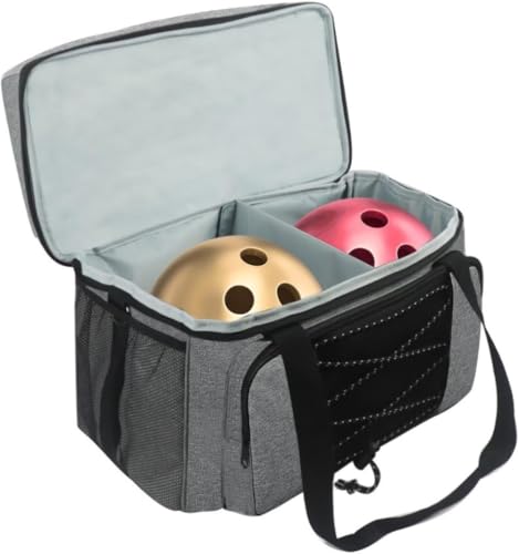 Vilom ボウリングバッグ 2個用 ブラック