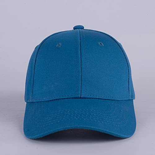 Image of LANGZHEN Unisex Baseball Cap 100% Cotton Fits Men Women Washed Denim Adjustable Dad Hat