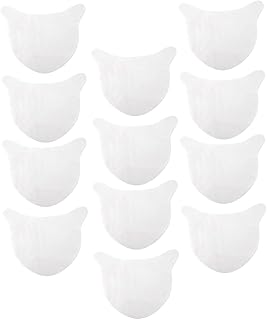 FRCOLOR 100Pcs Lençóis Descartáveis Membrana Cervical Máscara Facial Descartável Toner Facial Máscara De Pescoço Cobertura De Pescoço Papel Spa Cuidados Com A Cobertura De Pescoço