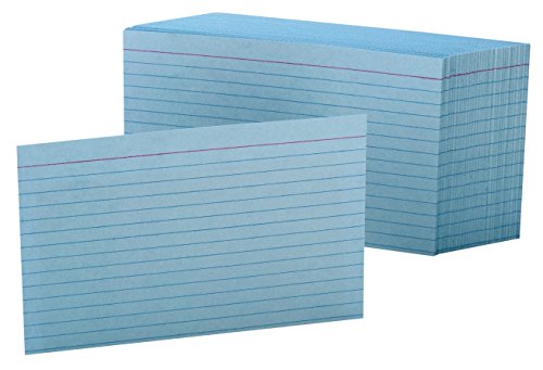 Oxford Ruled Color Index Cards, 4