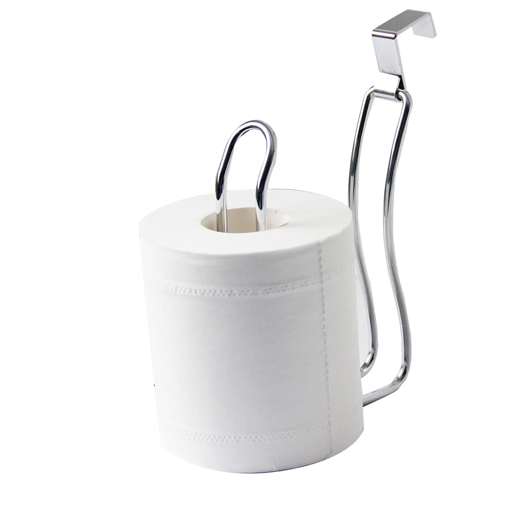 トイレットペーパーホルダー シルバー シングル 1連 壁掛け ネジ付属 紙巻器