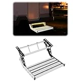 HUOMMGS Marchepieds pour Camping-Car Antidérapante Aluminium...