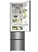 Hisense RM469N4ACD Kühl-Gefrierkombination, Freistehend, EEK D, 36dB, Total NoFrost, 368 Liter, Smart Fresh, CrispZone Smart Humidity, Convert ZeroZone, HxBxT: 200x60x66, 3 cm