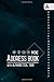 Produktbild Address Book Mini with Alphabetical Tabs: 4x6 Small Contact Notebook Organizer | Marble Teal Black Design