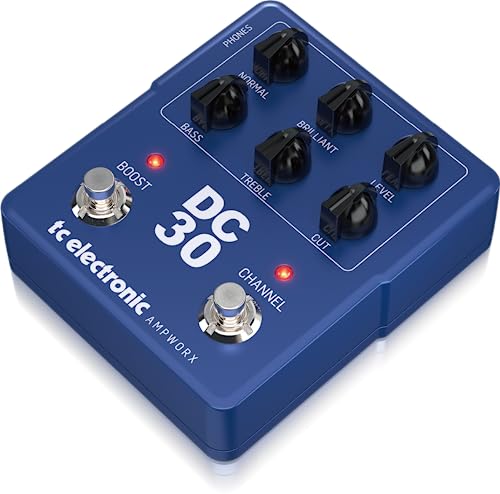 TC Electronic Ampworx DC30 Preamp - Electric Guitar Preamp, Blue - Image 3