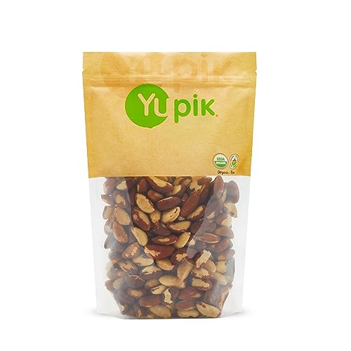 Yupik Organic Brazil Nuts, 2.2 lb (35.2 oz), Gluten-Free, Vegan, Kosher, Non-GMO, Raw Nuts, Shelled, Unsalted, Unroasted, Oil-Free, Crunchy, Excellent Source of Selenium, Healthy Snacks image 4