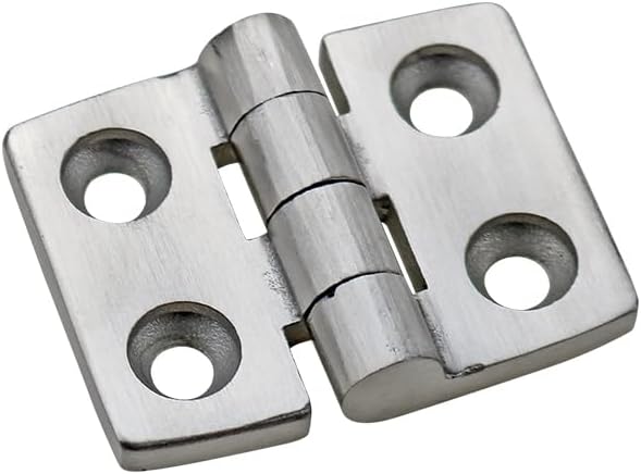 Heavy Duty 304 Stainless Steel Six Sections Folding Door Hinges 180 Degree Open Door Hinges 1Pcs(40x51x4.3mm)