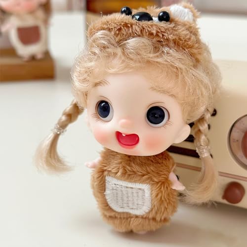 Cute Keychain Rag Doll Plush Kawaii for Backpacks Bags3