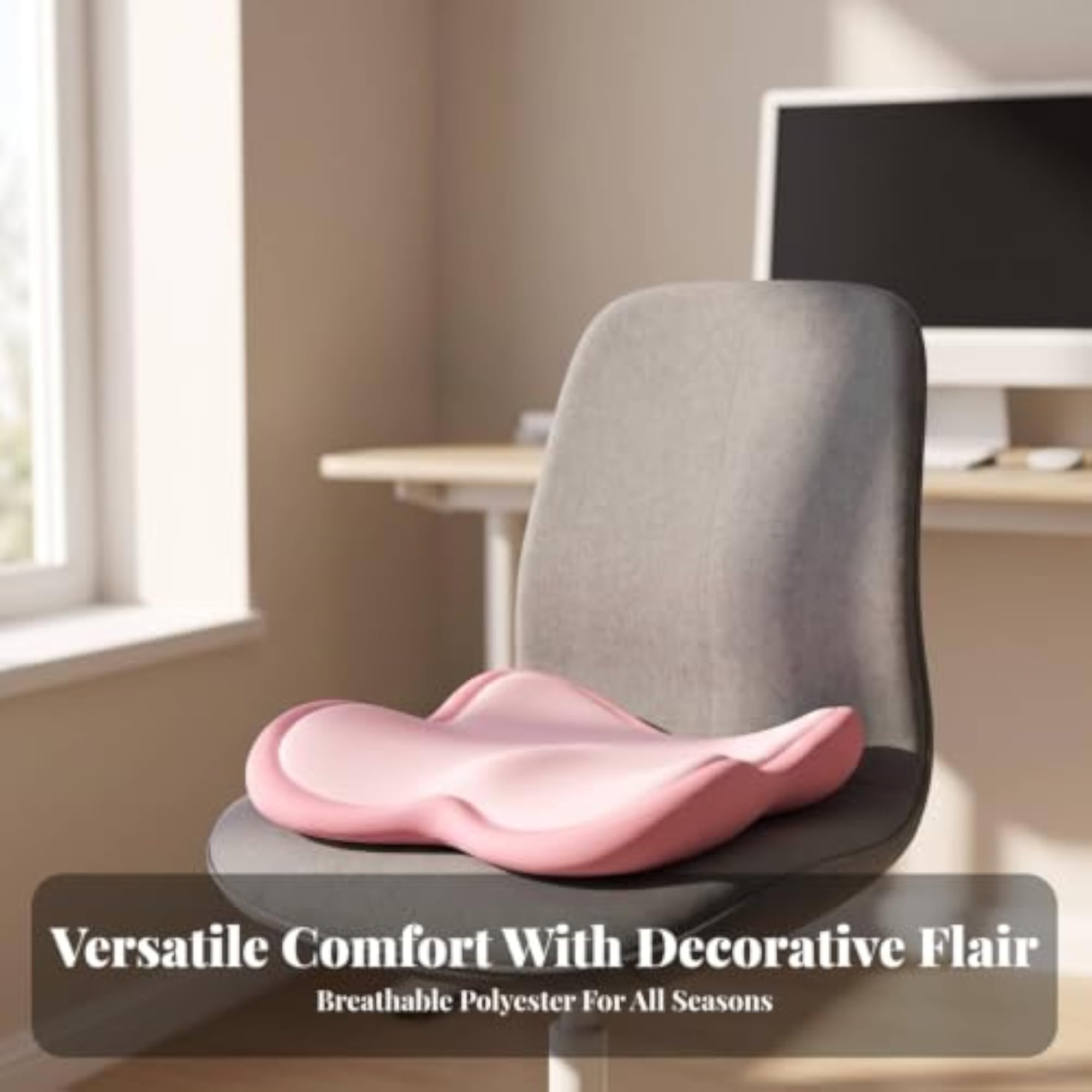 Ergonomic Memory Seat Cushion for Office Workers