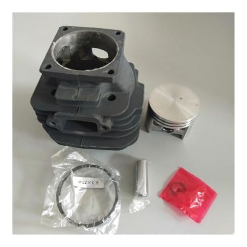 Kit piston-cylindre MS380 52 mm pour cylindrée de tronçonneuse thermique