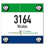 Shapeheart Magnetic Race Number Holder, Pinless Running Number, No More pin Holes, Adult, Unisex, Universal, Running, Trail…