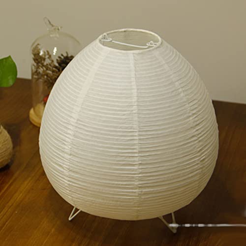 LIZEALUCKY Small Paper Lamps,Rice Paper Lantern Lamp,Soft Warm Rice Lamp Light,Table Lamp for Bedroom,Living Room,Home Decoration - Image 3