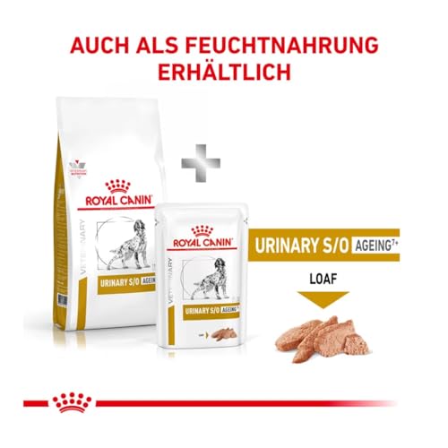 Royal Canin Veterinary Urinary S/O Ageing 7+ | 3,5 kg | Diät-Alleinfuttermittel für Hunde | Ab dem 7. Lebensjahr | Harnuntersättigende und metastabilisierende Eigenschaften