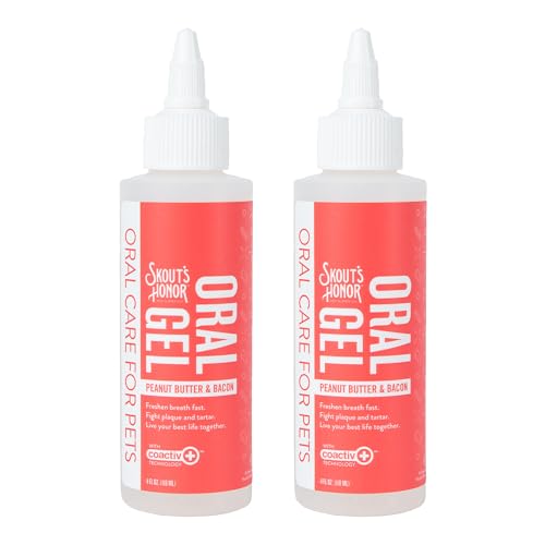 SKOUT'S HONOR Peanut Butter & Bacon Oral Gel - Fights