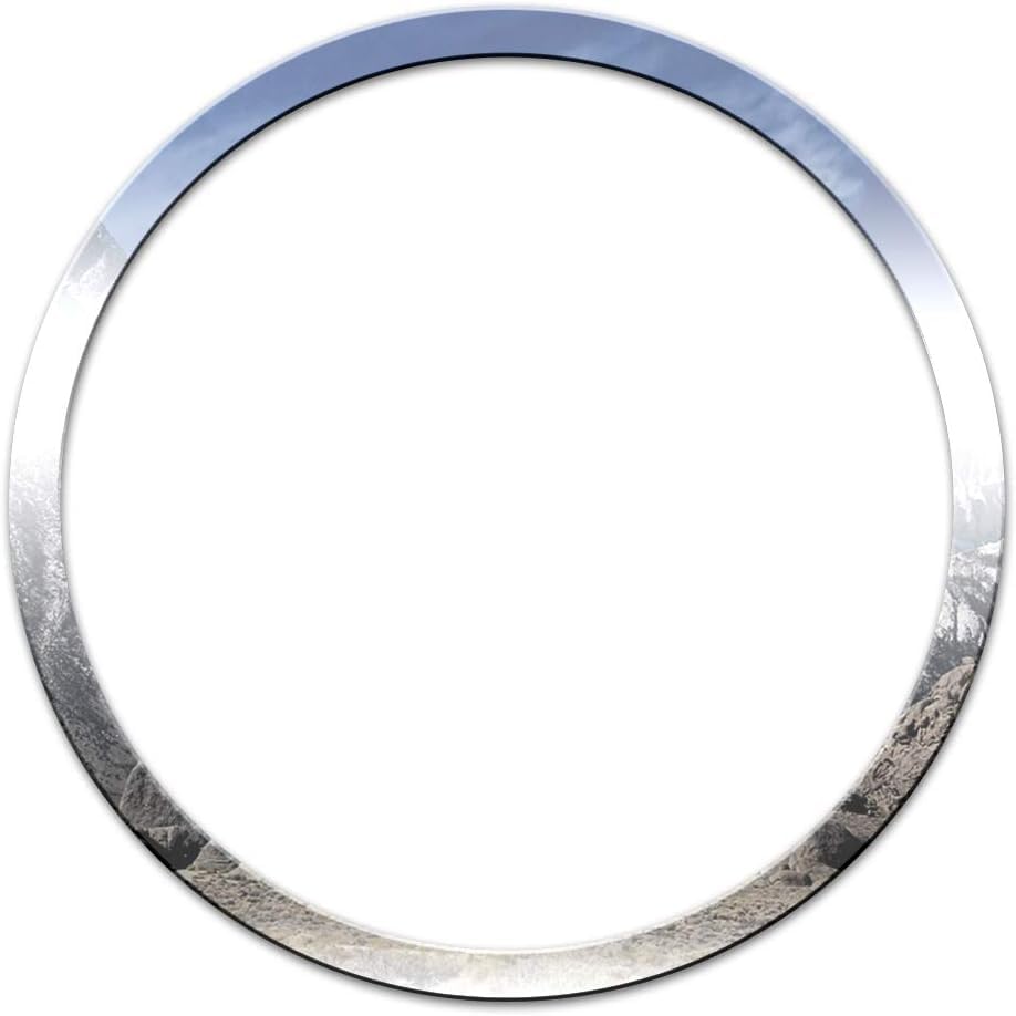 Elite Auto Chrome Stainless Steel Gas Door Trim Ring fits Hummer H2 2003-2007