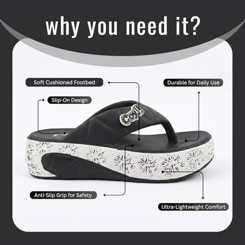 Image of VTC-Girls' EVA Sole Flip-Flop Slipper, Soft Cushioned Footbed, Ultra-Light, Slip-On, Casual Wear