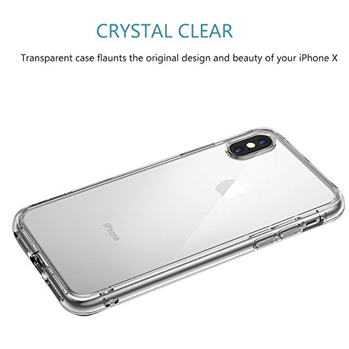 Cover iPhone X, AILRINNI Silicone Custodia